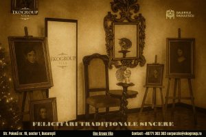 Urări de Crăciun inspirate din epoca interbelică, în cadrul evenimentului Crăciunul anilor ’30 de la Eko Group Vila