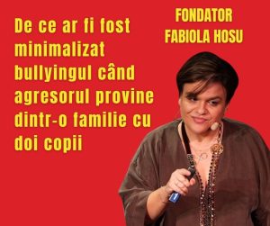 De ce ar fi fost minimalizat bullyingul când agresorul provine dintr-o familie cu doi copii